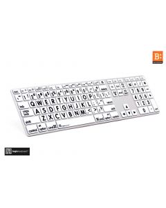 LargePrint Black on White - Mac Advanced Line Keyboard